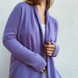 100% Neumann Marcus cashmere cardigan